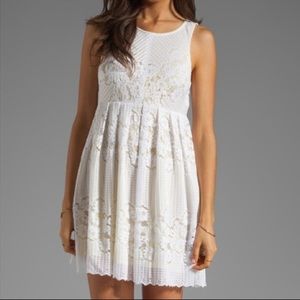 Free People White Lace Dress